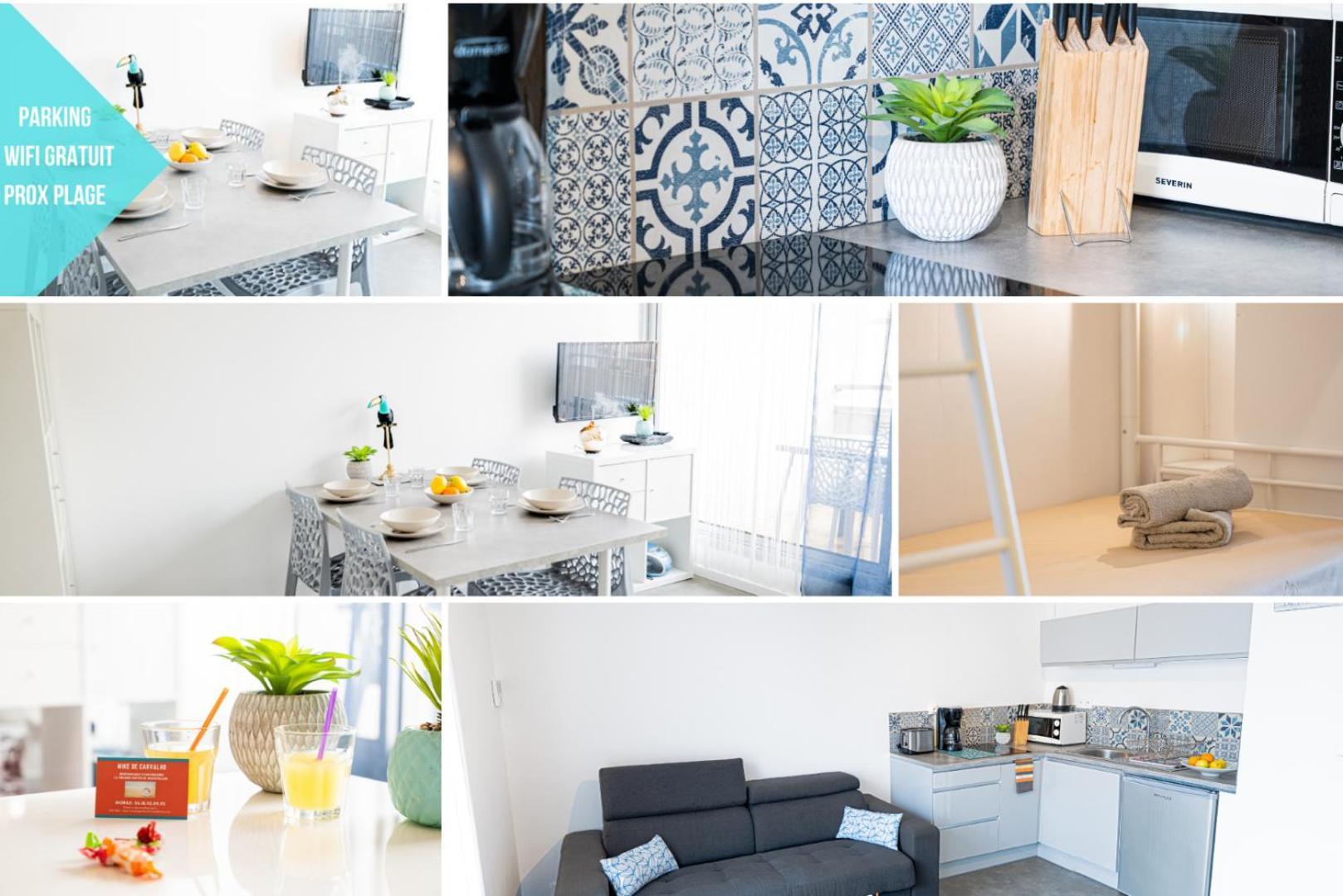 Le Pacifica Appart - Neuf Parking Wifi Clim 2Min Plage - Residence Le Pacific - Topprosconciergerie La Grande Motte מראה חיצוני תמונה